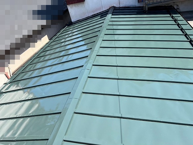 甲府市　屋根塗装工事